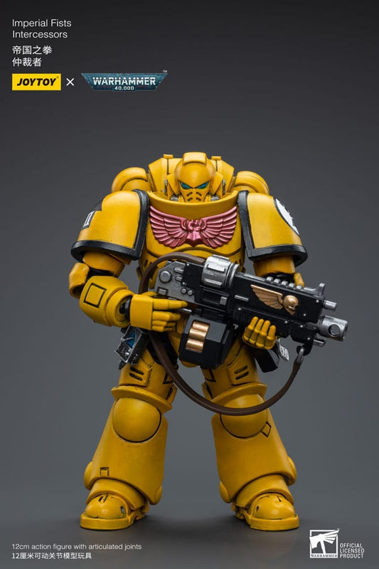 Warhammer 40k Actionfigur 1/18 Imperial Fists Intercessors 12 cm Image 2