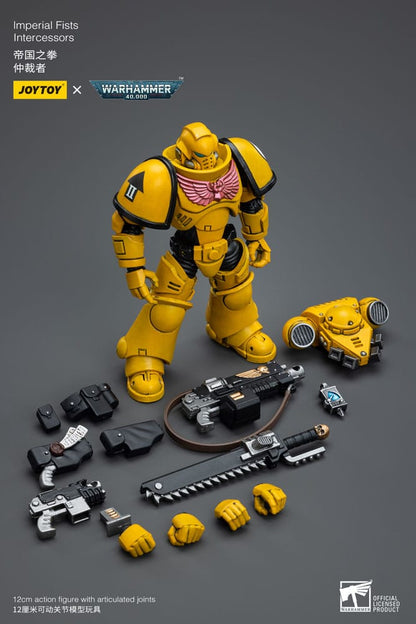 Warhammer 40k Actionfigur 1/18 Imperial Fists Intercessors 12 cm Image 3