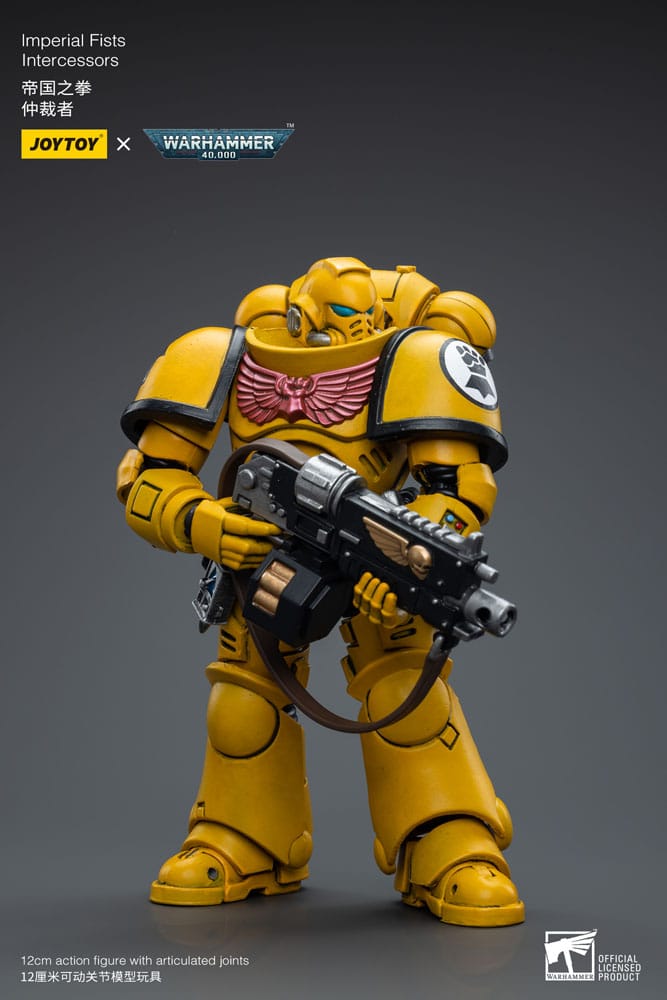 Warhammer 40k Actionfigur 1/18 Imperial Fists Intercessors 12 cm Image 5