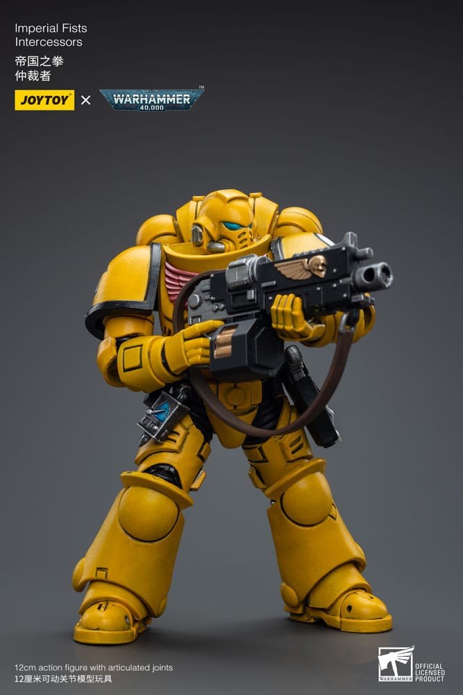 Warhammer 40k Actionfigur 1/18 Imperial Fists Intercessors 12 cm Image 6