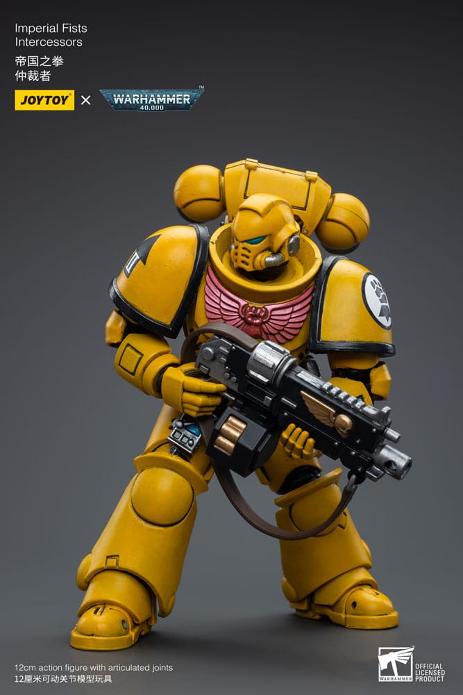 Warhammer 40k Actionfigur 1/18 Imperial Fists Intercessors 12 cm Image 7