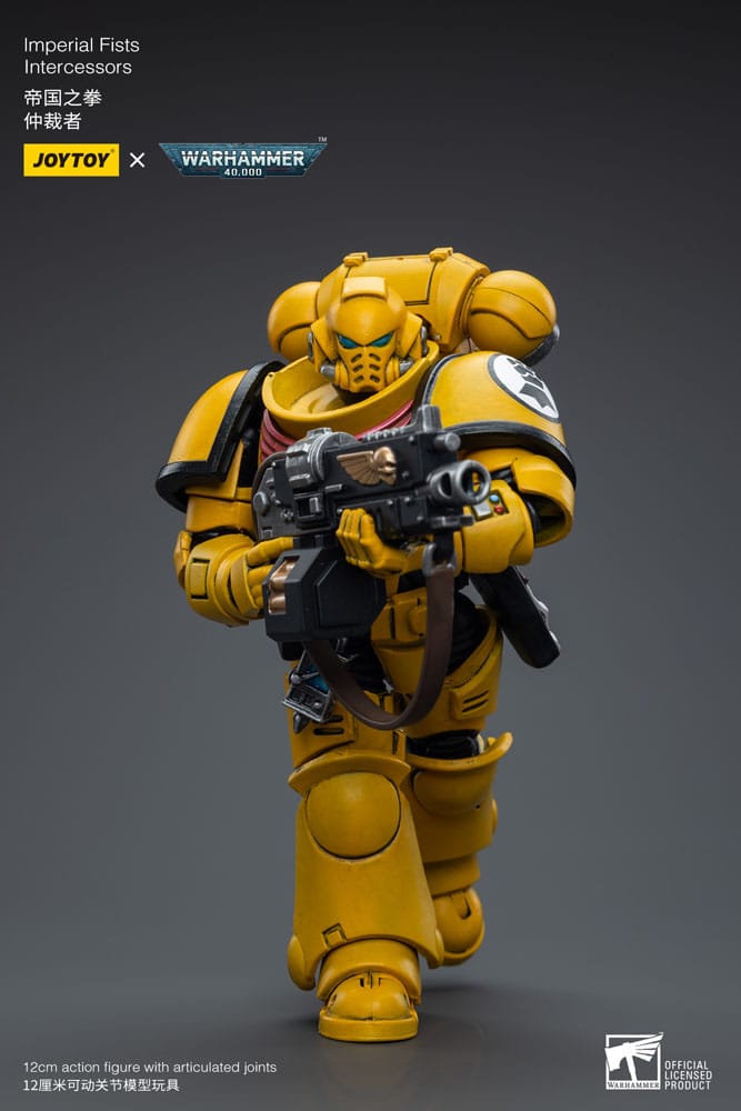 Warhammer 40k Actionfigur 1/18 Imperial Fists Intercessors 12 cm Image 8