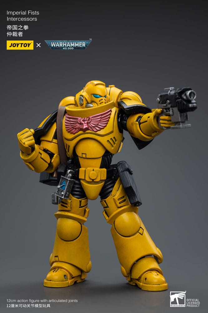 Warhammer 40k Actionfigur 1/18 Imperial Fists Intercessors 12 cm Image 9