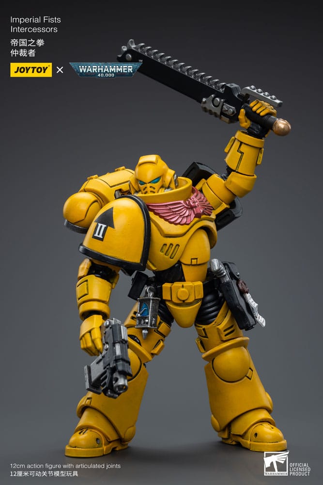Warhammer 40k Actionfigur 1/18 Imperial Fists Intercessors 12 cm Image 10