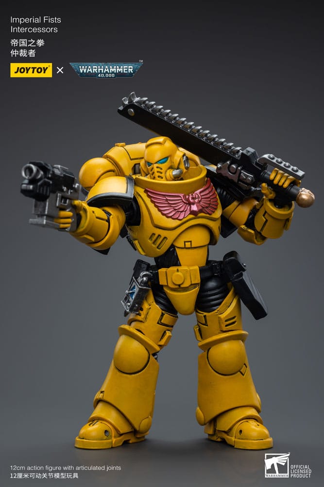 Warhammer 40k Actionfigur 1/18 Imperial Fists Intercessors 12 cm Image 11