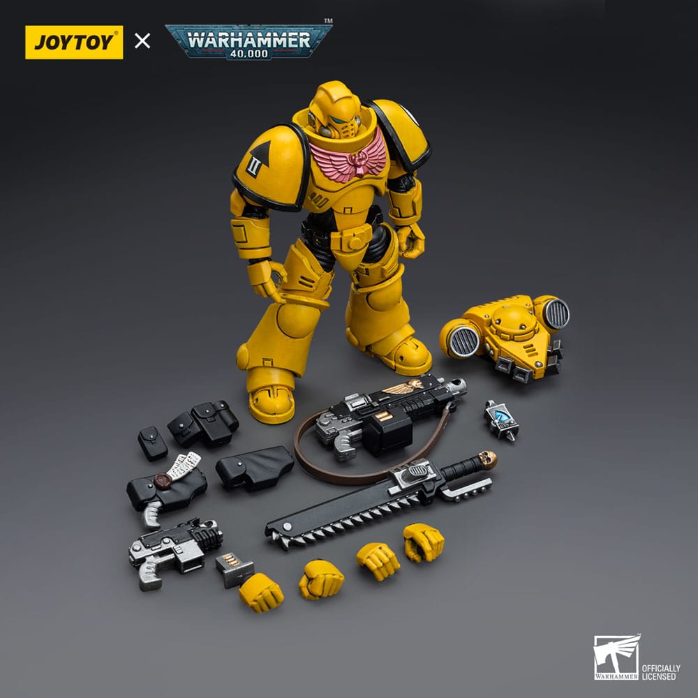 Warhammer 40k Actionfigur 1/18 Imperial Fists Intercessors 12 cm Image 16