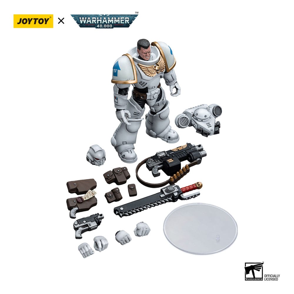 Warhammer 40k Actionfigur 1/18 Space Marines White Consuls Intercessors 1 12 cm Image 5