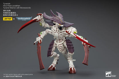 Warhammer 40k Actionfigur 1/18 Tyranids Hive Fleet Leviathan Tyranid Warrior with Boneswords 12 cm Image 12