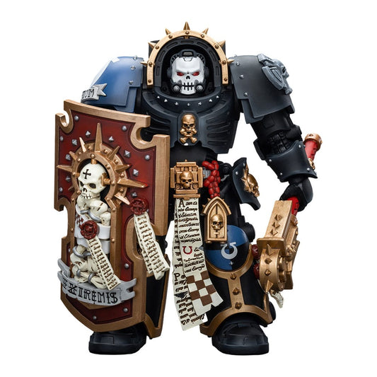 Warhammer 40k Actionfigur 1/18 Ultramarines Chaplain in Terminator Armour 12 cm Image 1