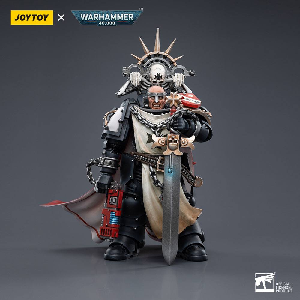 Warhammer 40k Actionfigur 1/18 Black Templars Marshal Baldeckrath 12 cm Image 9