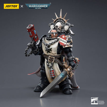 Warhammer 40k Actionfigur 1/18 Black Templars Marshal Baldeckrath 12 cm Image 12