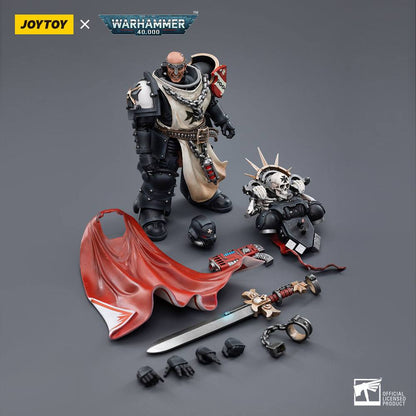 Warhammer 40k Actionfigur 1/18 Black Templars Marshal Baldeckrath 12 cm Image 16