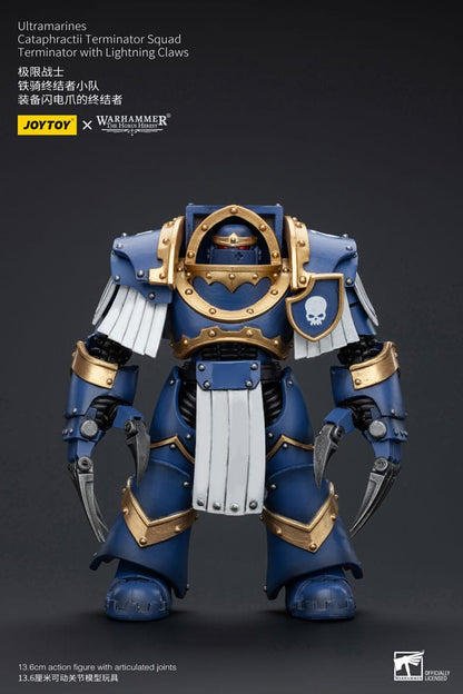Warhammer The Horus Heresy Actionfigur 1/18 Ultramarines Cataphractii Terminator Squad Terminator with Lightning Claws 14 cm Image 1