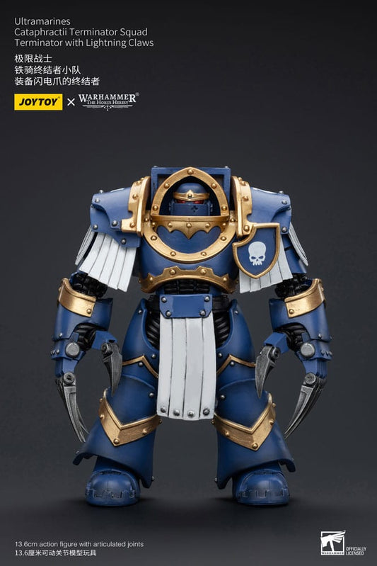 Warhammer The Horus Heresy Actionfigur 1/18 Ultramarines Cataphractii Terminator Squad Terminator with Lightning Claws 14 cm Image 1