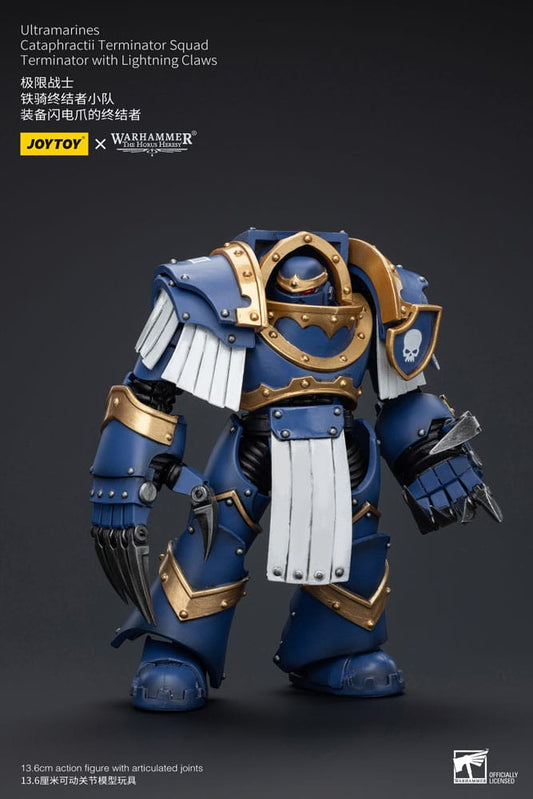 Warhammer The Horus Heresy Actionfigur 1/18 Ultramarines Cataphractii Terminator Squad Terminator with Lightning Claws 14 cm Image 2