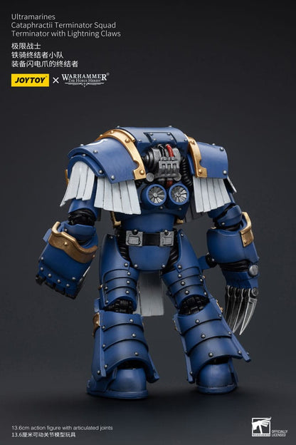 Warhammer The Horus Heresy Actionfigur 1/18 Ultramarines Cataphractii Terminator Squad Terminator with Lightning Claws 14 cm Image 3