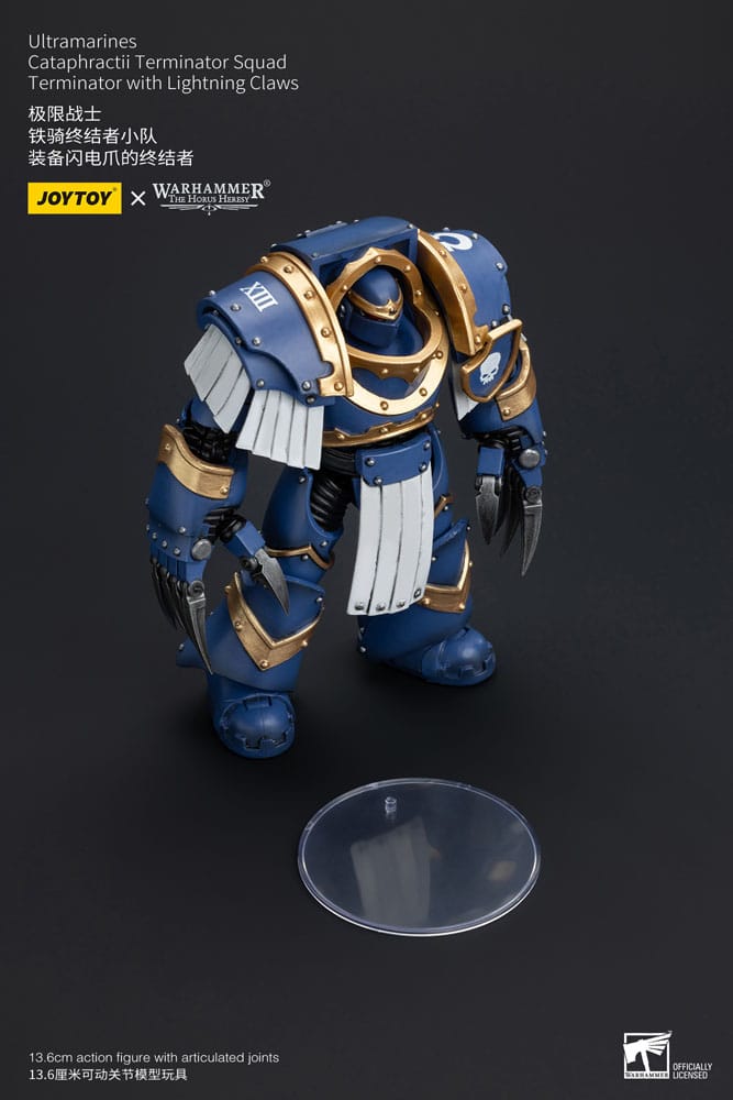Warhammer The Horus Heresy Actionfigur 1/18 Ultramarines Cataphractii Terminator Squad Terminator with Lightning Claws 14 cm Image 8