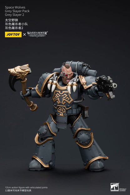 Warhammer The Horus Heresy Actionfigur 1/18 Space Wolves Grey Slayer Pack Grey Slayer 2 12 cm Image 4