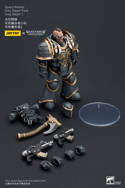 Warhammer The Horus Heresy Actionfigur 1/18 Space Wolves Grey Slayer Pack Grey Slayer 2 12 cm Image 8
