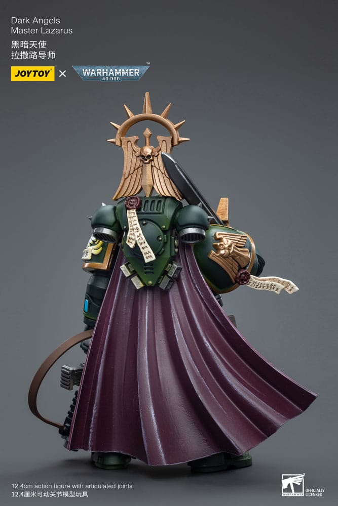 Warhammer 40k Actionfigur 1/18 Dark Angels Master Lazarus 12 cm Image 3