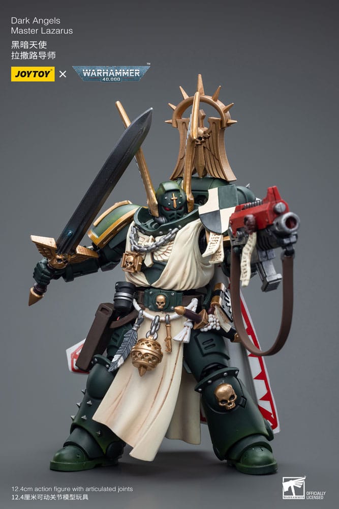 Warhammer 40k Actionfigur 1/18 Dark Angels Master Lazarus 12 cm Image 6