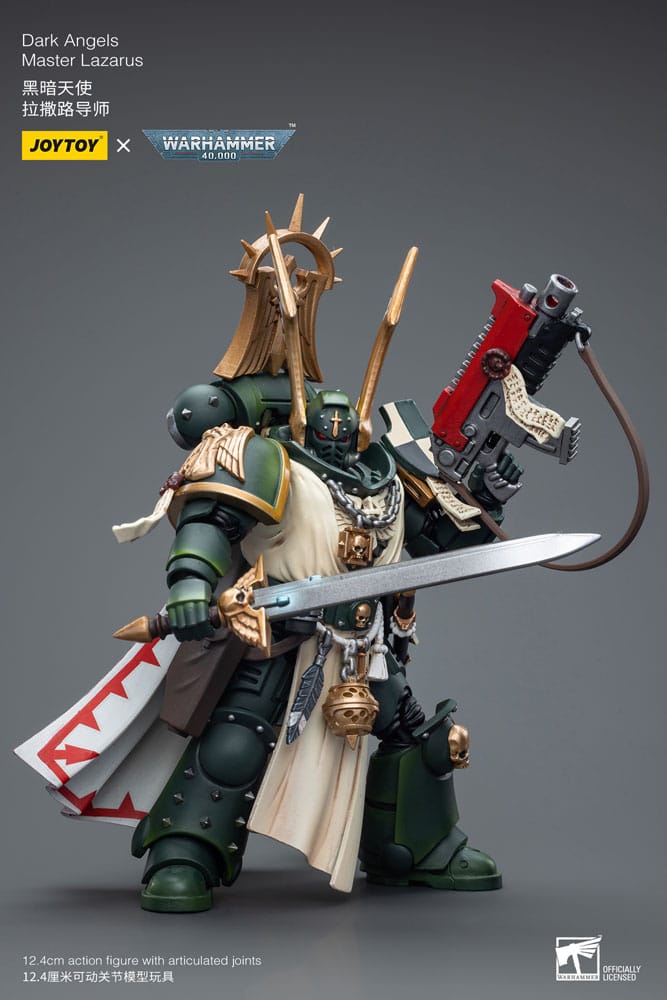 Warhammer 40k Actionfigur 1/18 Dark Angels Master Lazarus 12 cm Image 7