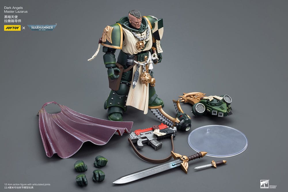 Warhammer 40k Actionfigur 1/18 Dark Angels Master Lazarus 12 cm Image 10