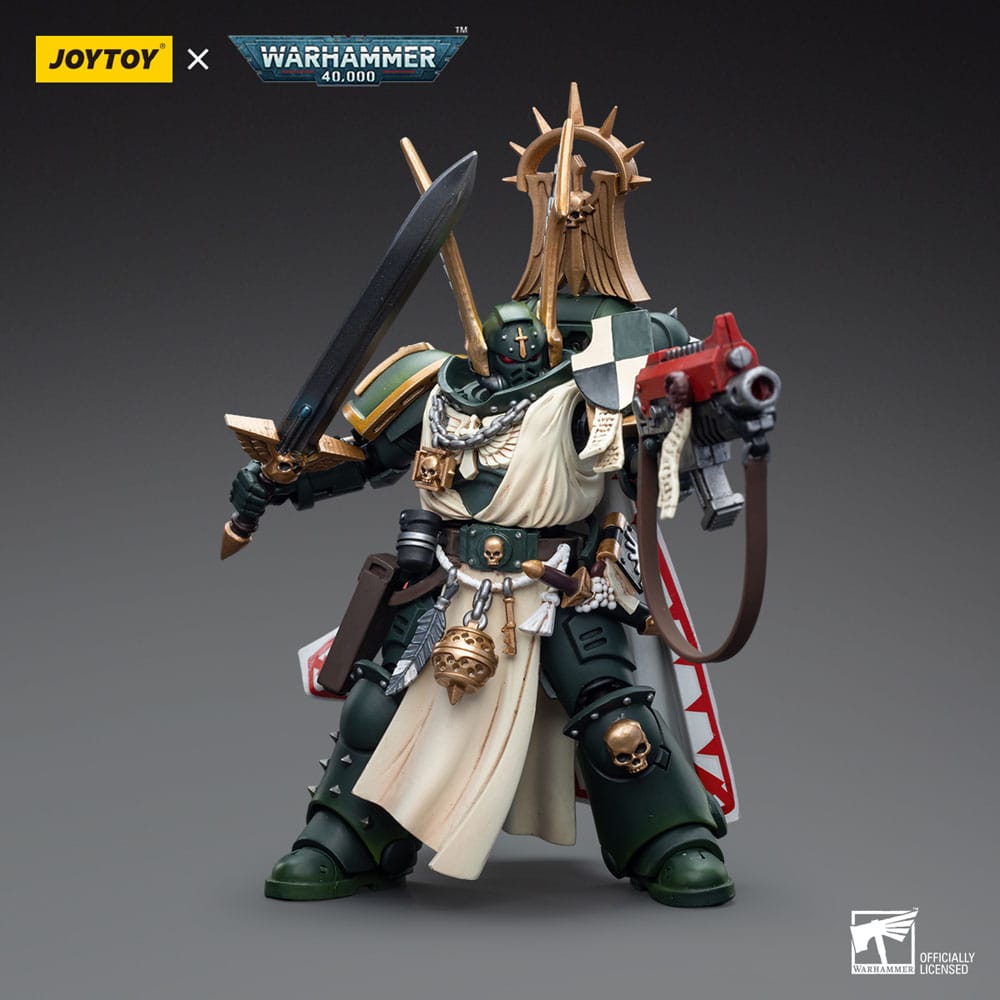 Warhammer 40k Actionfigur 1/18 Dark Angels Master Lazarus 12 cm Image 14