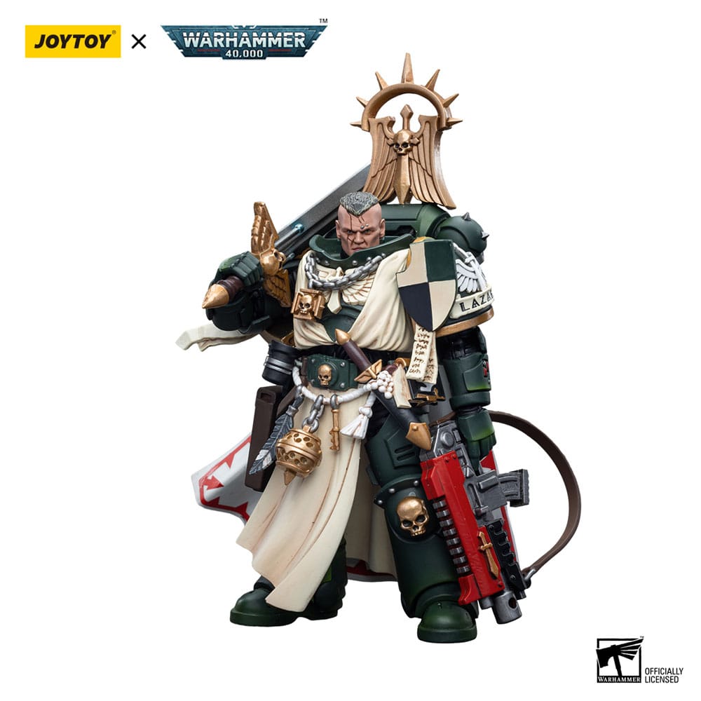 Warhammer 40k Actionfigur 1/18 Dark Angels Master Lazarus 12 cm Image 17