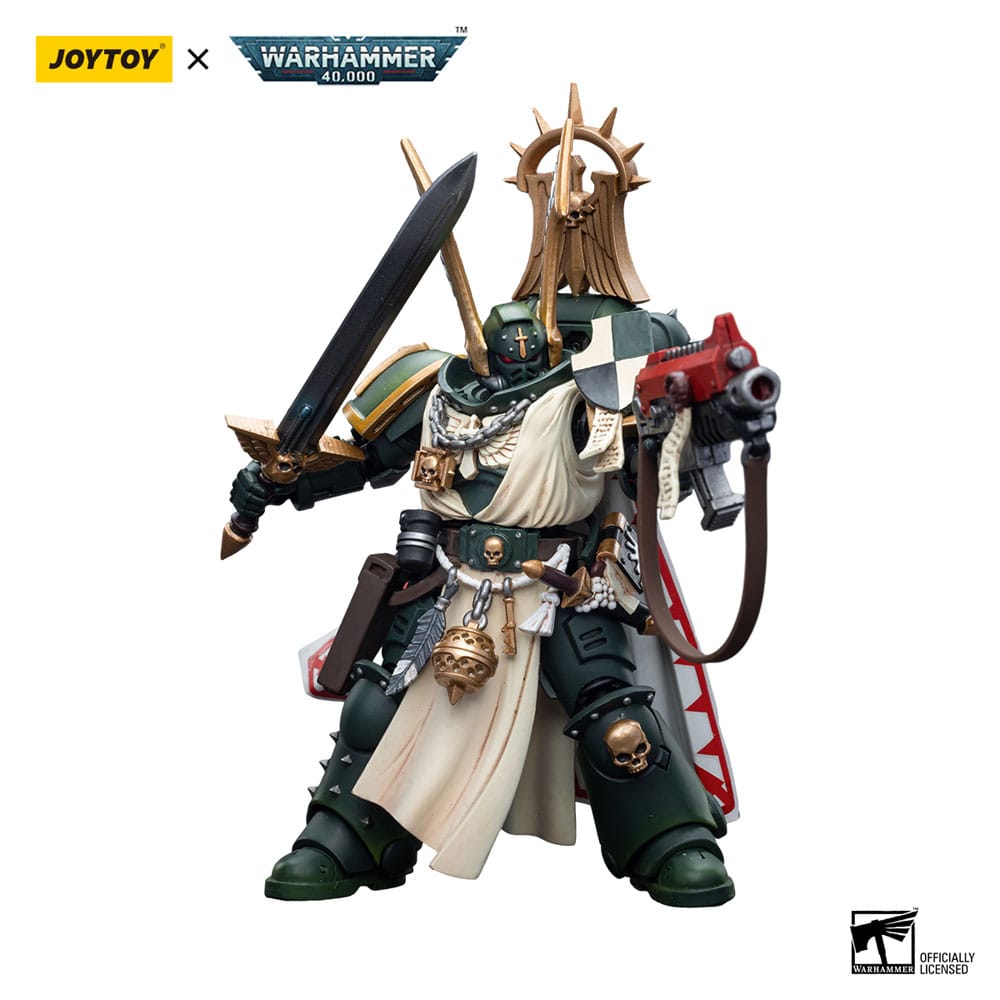 Warhammer 40k Actionfigur 1/18 Dark Angels Master Lazarus 12 cm Image 18