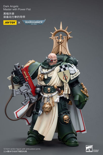 Warhammer 40k Actionfigur 1/18 Dark Angels Master with Power Fist 12 cm Image 6