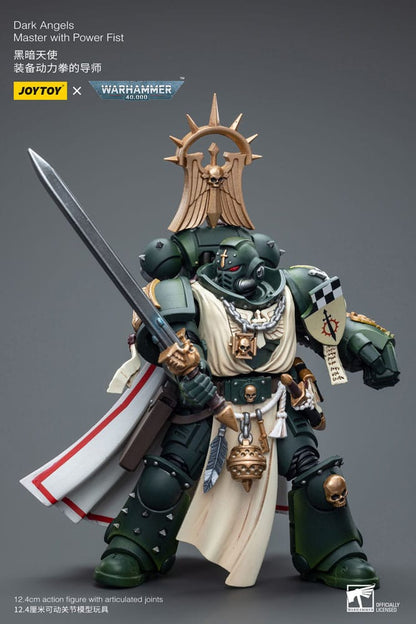 Warhammer 40k Actionfigur 1/18 Dark Angels Master with Power Fist 12 cm Image 8