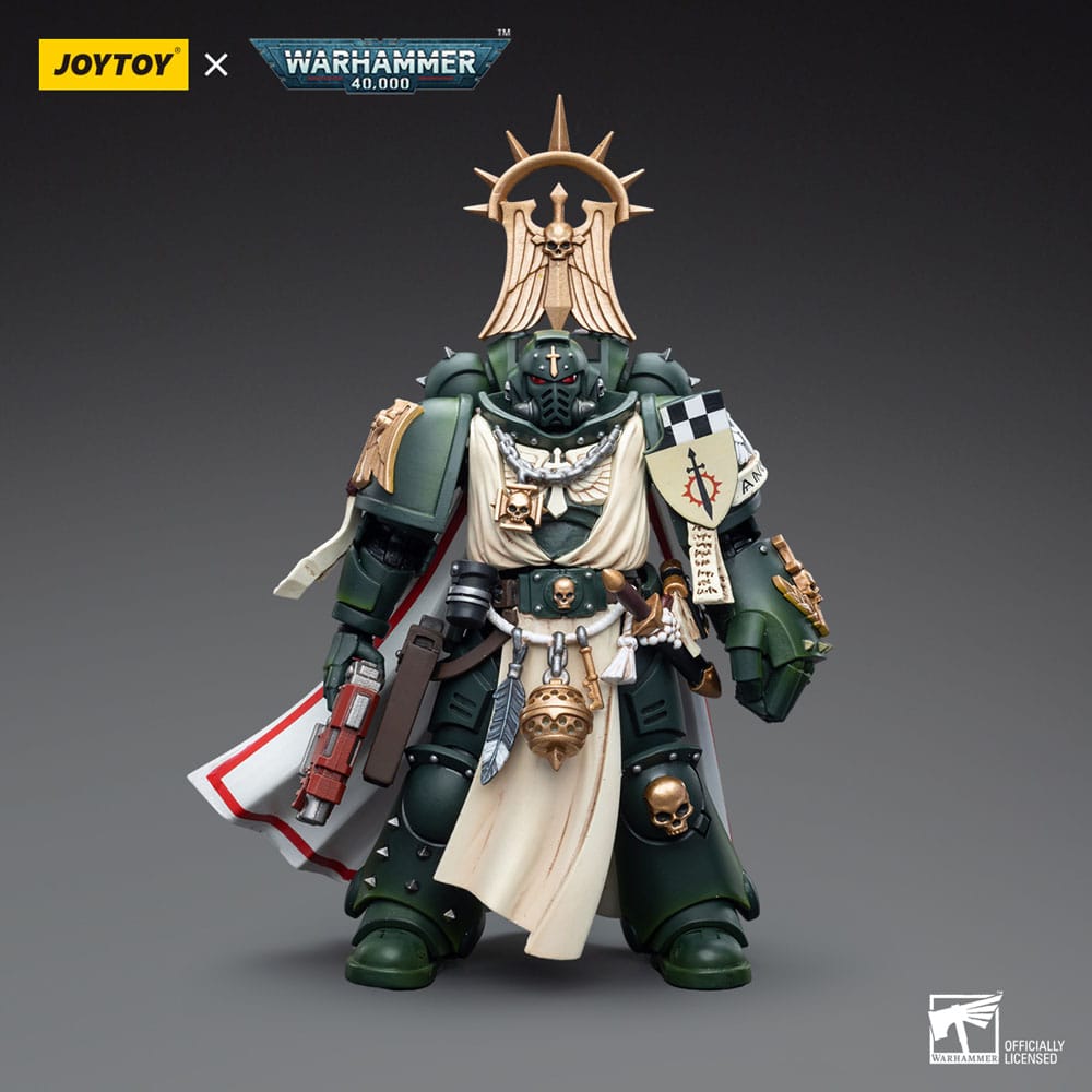 Warhammer 40k Actionfigur 1/18 Dark Angels Master with Power Fist 12 cm Image 10