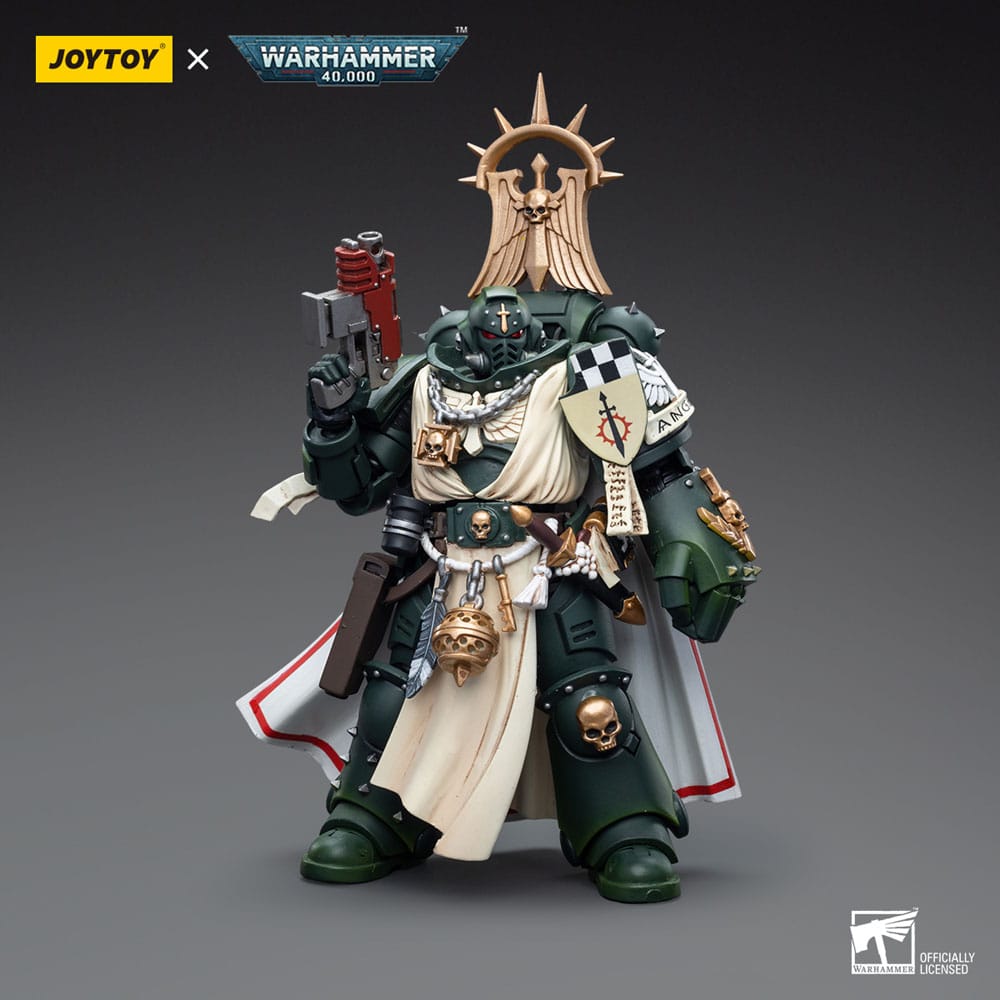 Warhammer 40k Actionfigur 1/18 Dark Angels Master with Power Fist 12 cm Image 12