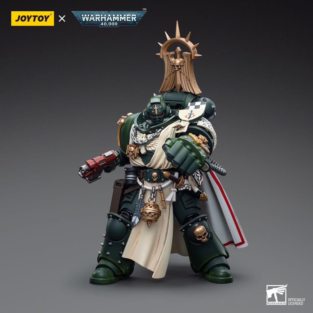Warhammer 40k Actionfigur 1/18 Dark Angels Master with Power Fist 12 cm Image 13