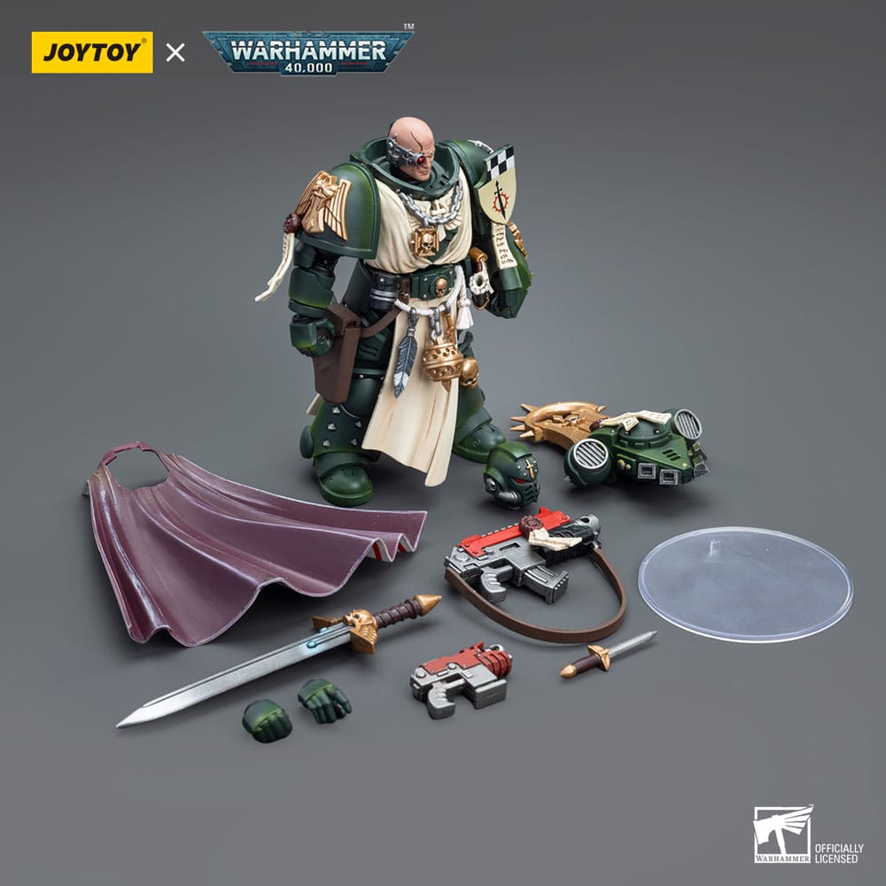 Warhammer 40k Actionfigur 1/18 Dark Angels Master with Power Fist 12 cm Image 14
