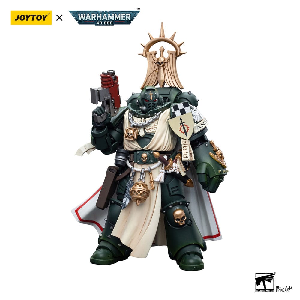 Warhammer 40k Actionfigur 1/18 Dark Angels Master with Power Fist 12 cm Image 16