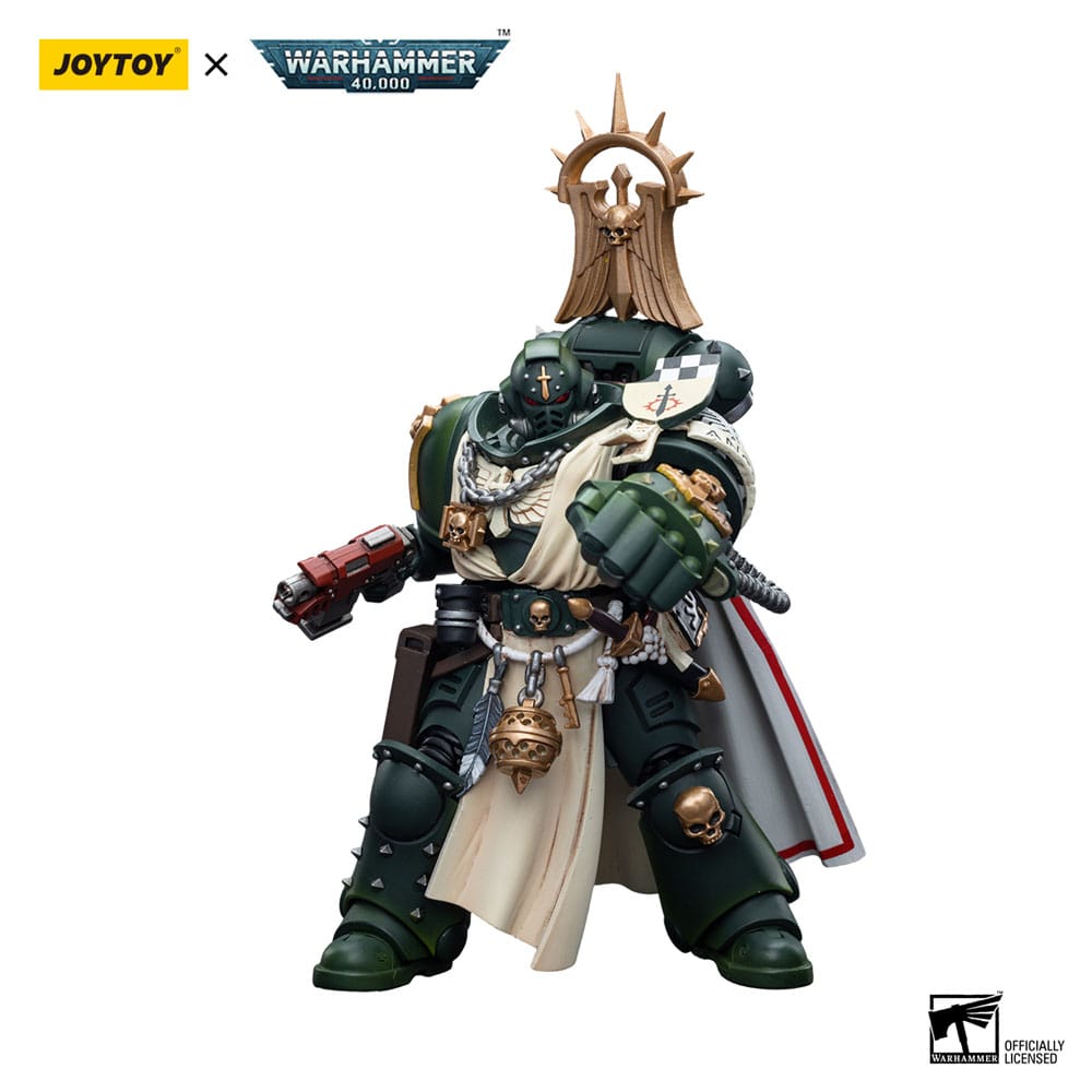 Warhammer 40k Actionfigur 1/18 Dark Angels Master with Power Fist 12 cm Image 17