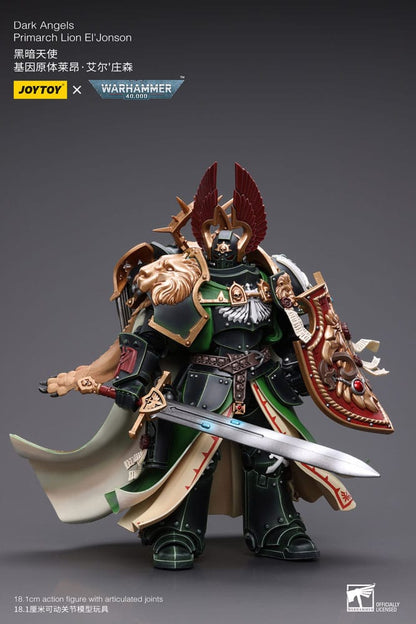 Warhammer 40k Actionfigur 1/18 Dark Angels Primarch Lion El' Jonson 18 cm Reproduktion Image 3