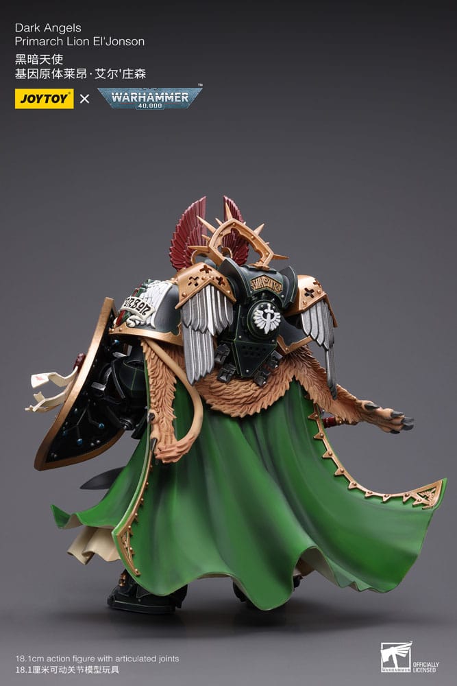 Warhammer 40k Actionfigur 1/18 Dark Angels Primarch Lion El' Jonson 18 cm Reproduktion Image 4