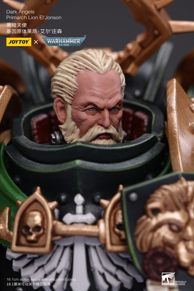 Warhammer 40k Actionfigur 1/18 Dark Angels Primarch Lion El' Jonson 18 cm Reproduktion Image 8