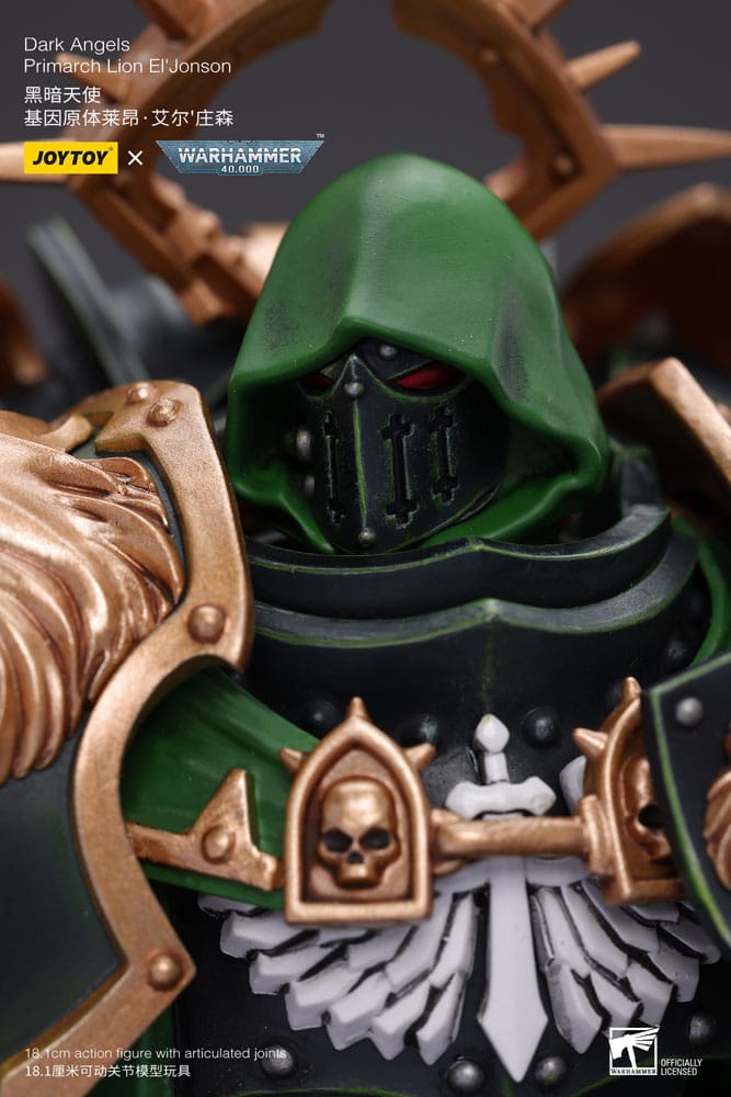 Warhammer 40k Actionfigur 1/18 Dark Angels Primarch Lion El' Jonson 18 cm Reproduktion Image 9