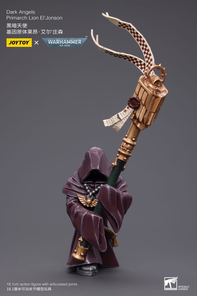 Warhammer 40k Actionfigur 1/18 Dark Angels Primarch Lion El' Jonson 18 cm Reproduktion Image 12