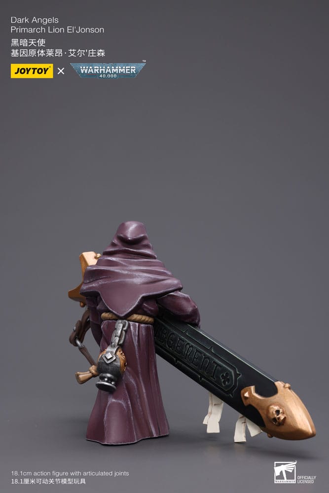 Warhammer 40k Actionfigur 1/18 Dark Angels Primarch Lion El' Jonson 18 cm Reproduktion Image 15