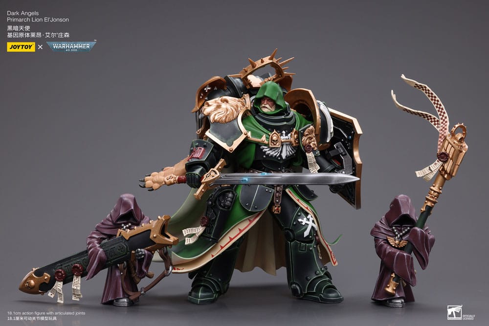Warhammer 40k Actionfigur 1/18 Dark Angels Primarch Lion El' Jonson 18 cm Reproduktion Image 19