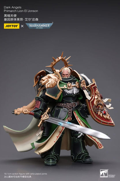 Warhammer 40k Actionfigur 1/18 Dark Angels Primarch Lion El' Jonson 18 cm Reproduktion Image 20