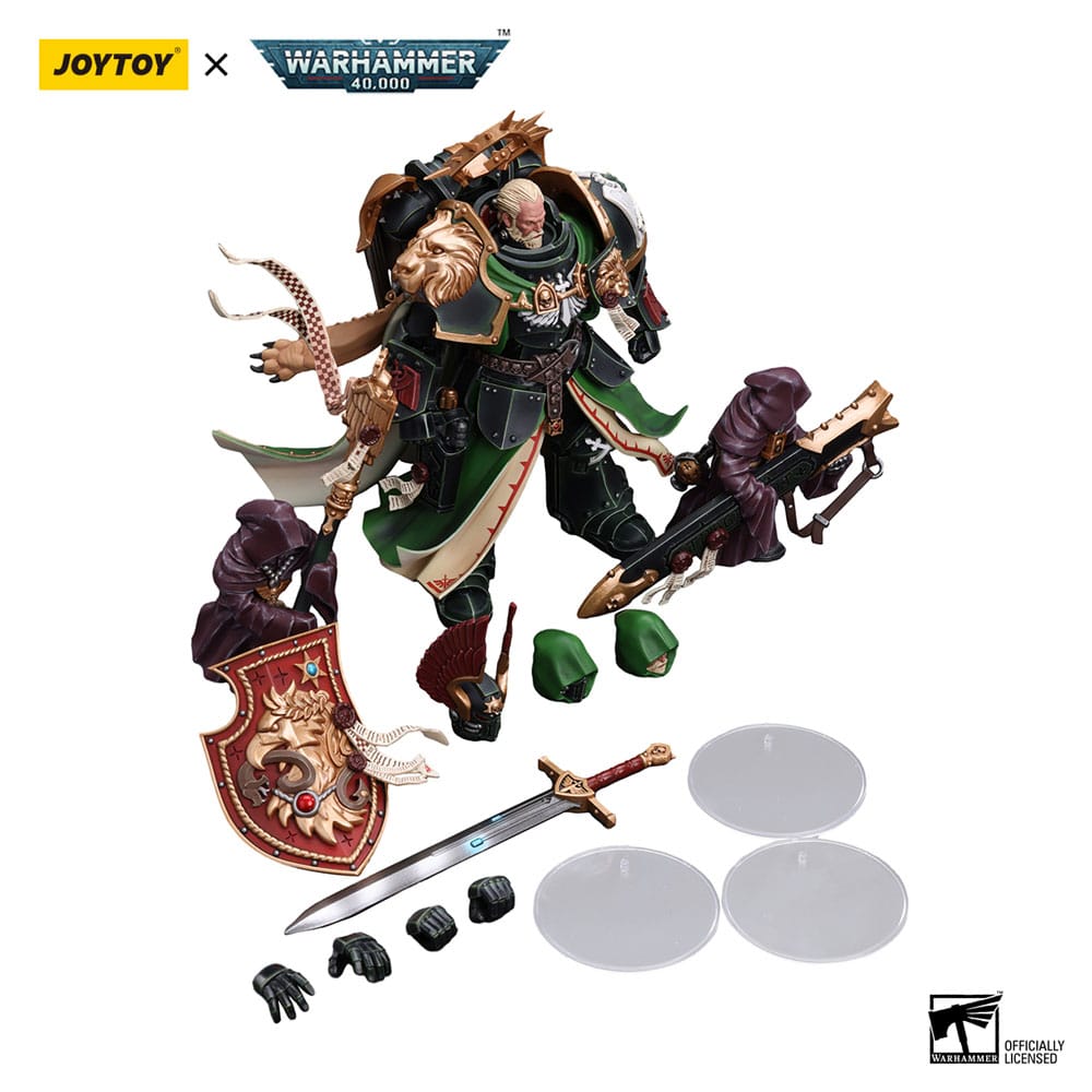 Warhammer 40k Actionfigur 1/18 Dark Angels Primarch Lion El' Jonson 18 cm Reproduktion Image 27