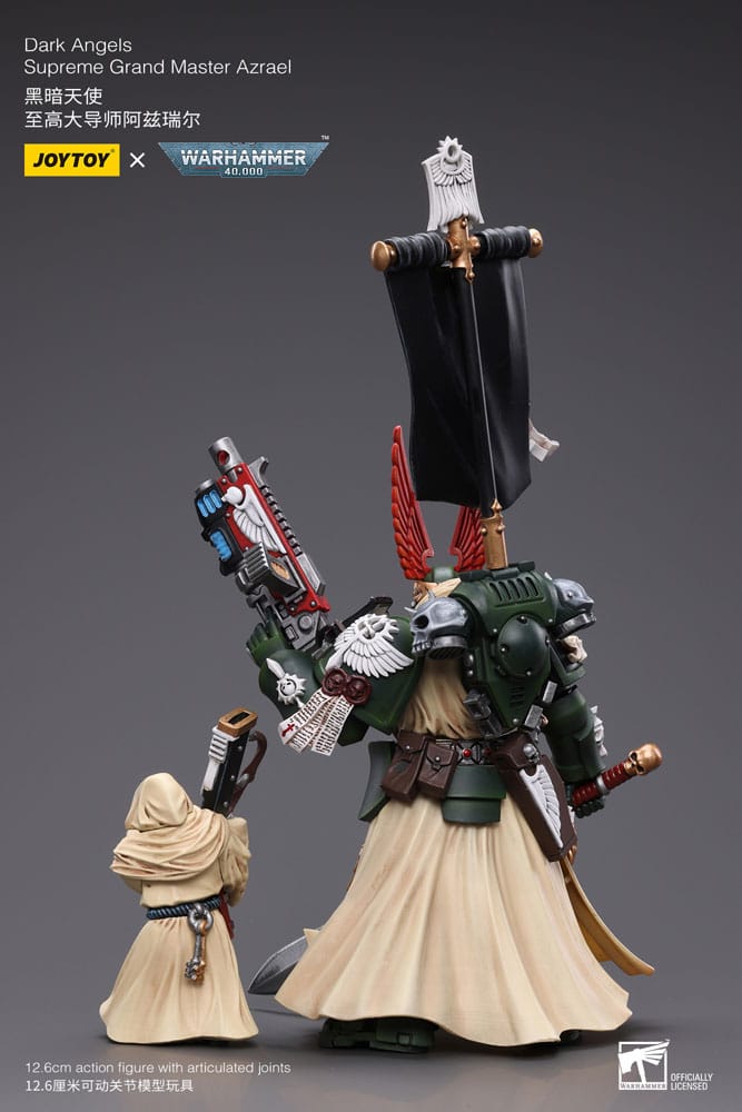 Warhammer 40k Actionfigur 1/18 Dark Angels Supreme Grand Master Azrael 13 cm Image 3