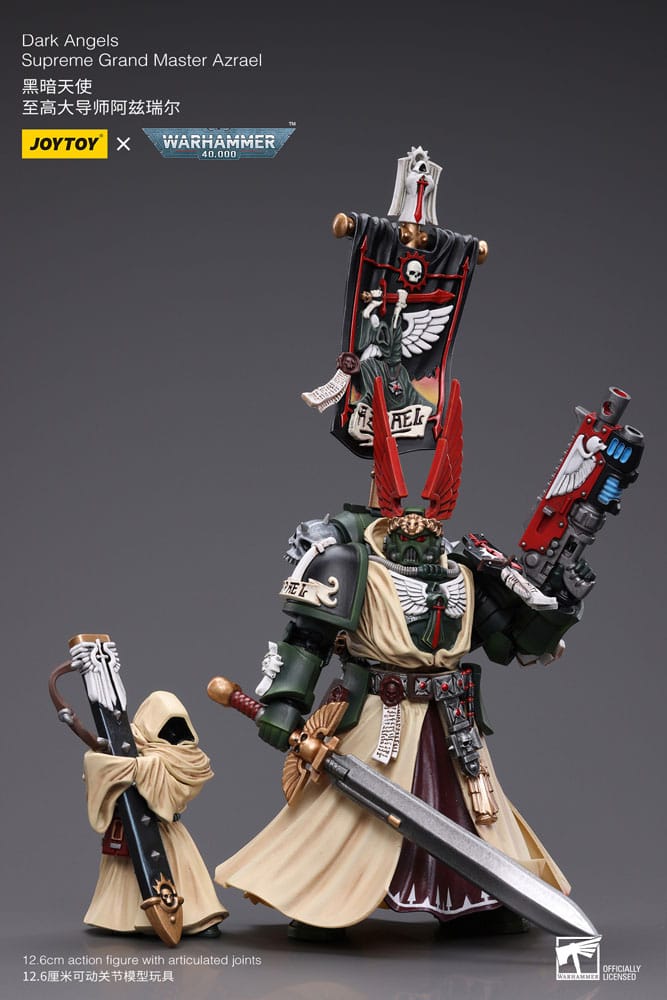 Warhammer 40k Actionfigur 1/18 Dark Angels Supreme Grand Master Azrael 13 cm Image 4