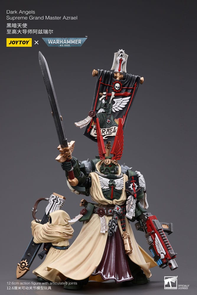 Warhammer 40k Actionfigur 1/18 Dark Angels Supreme Grand Master Azrael 13 cm Image 7